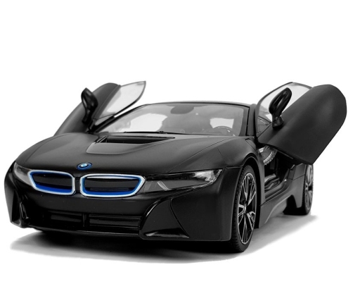 Car R/C BMW i8 Rastar 1:14 Black Automatic Doors