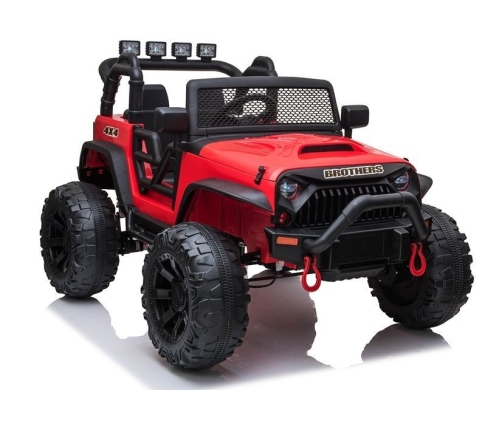 Двухместный детский электромобиль Jeep JC666 Red