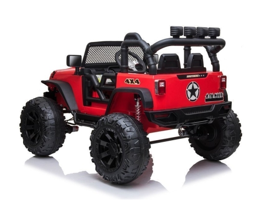 Двухместный детский электромобиль Jeep JC666 Red