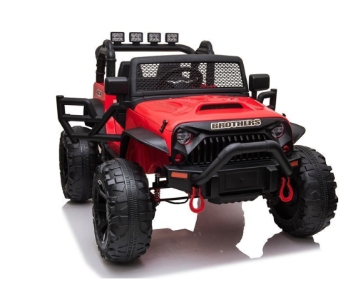 Двухместный детский электромобиль Jeep JC666 Red