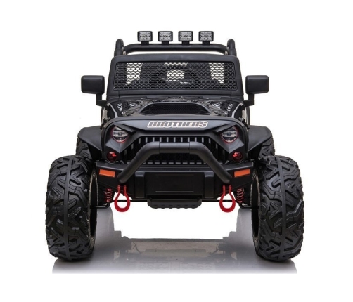 Двухместный детский электромобиль Jeep JC666 Black Painted