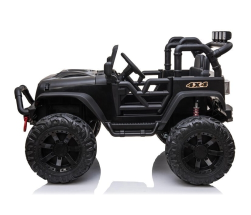 Двухместный детский электромобиль Jeep JC666 Black Painted