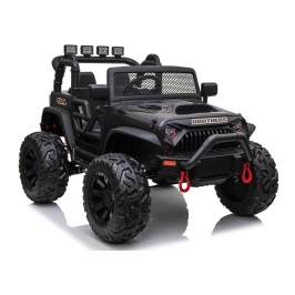 Двухместный детский электромобиль Jeep JC666 Black Painted Двухместный детский электромобиль Jeep JC666 Black Painted