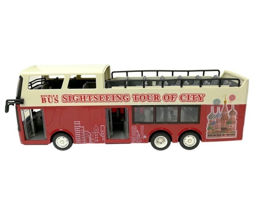 Remotely Controlled Double Decker Bus R/C 2.4G 1:18