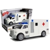 Auto Ambulance with friction drive white 1:20 with sound Auto Ambulance with friction drive white 1:20 with sound