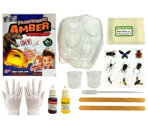 Prehistory Creative Set Create Amber Insects