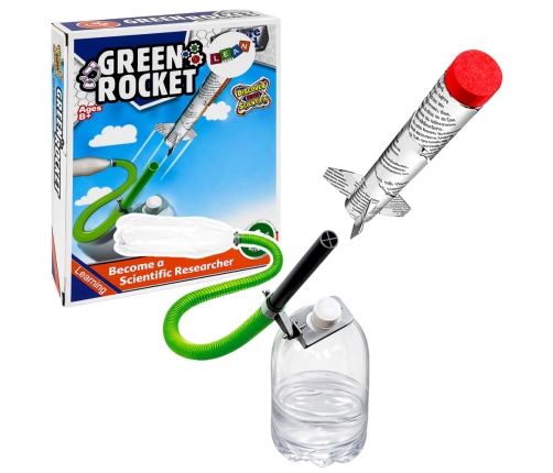 Educational DIY Compressed Air Rocket