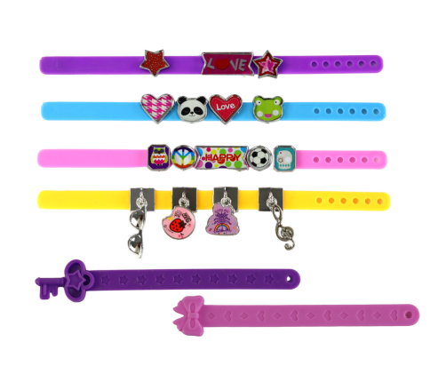 DIY Letters Pendants Bracelet Jewelry Set