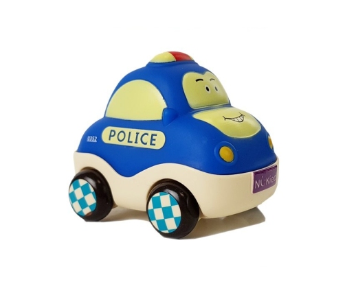 Police Ambulance Cars Set for Toddler with String 4 pieces