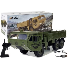 Military Remote-Controlled Car 47 cm All-Terrain Transporter 6 Wheels R/C