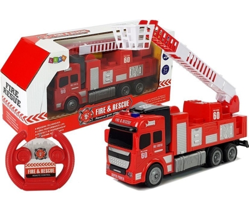 Radiovadāmā mašīna ar pulti Fire Truck