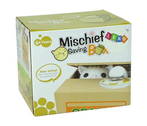 Mischief Saving Box Cute Kitty Money Box Piggybank