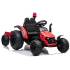 Bērnu elektriskais traktors ar piekabi HZB-200 Red Bērnu elektriskais traktors ar piekabi HZB-200 Red
