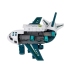 CITY Folding Plane with Cars 1:64 lights and sounds