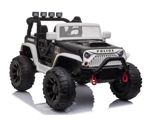 Двухместный детский электромобиль JC666 Police Black
