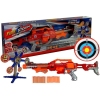 Foam Dart Rifle with a Rotating target 66 cm