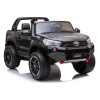 Divvietīgs bērnu elektromobilis Toyota Hilux Black Painted Divvietīgs bērnu elektromobilis Toyota Hilux Black Painted