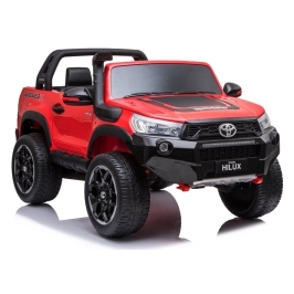 Двухместный детский электромобиль Toyota Hilux Red Painted Двухместный детский электромобиль Toyota Hilux Red Painted