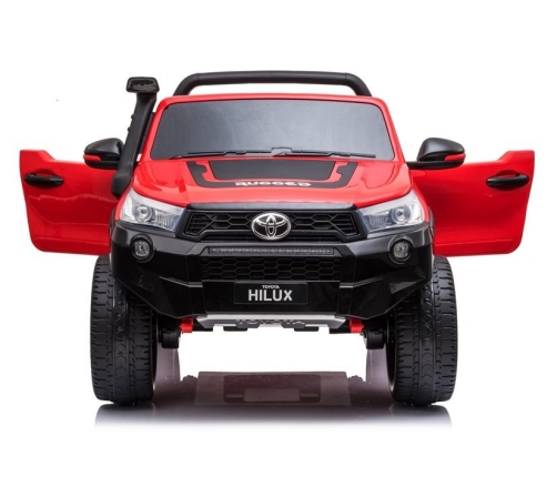 Двухместный детский электромобиль Toyota Hilux Red Painted