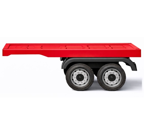 Детский электрический грузовик с полуприцепом HL358 Mercedes Actros Red