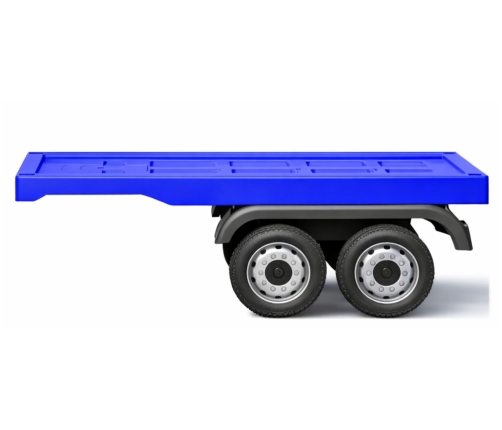 Bērnu elektriskā smagā mašīna ar puspiekabi HL358 Mercedes Actros Blue