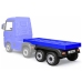 Bērnu elektriskā smagā mašīna ar puspiekabi HL358 Mercedes Actros Blue