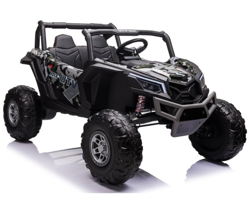 Divvietīgs bērnu elektromobilis Bagijs UTV-MX Camo Painted
