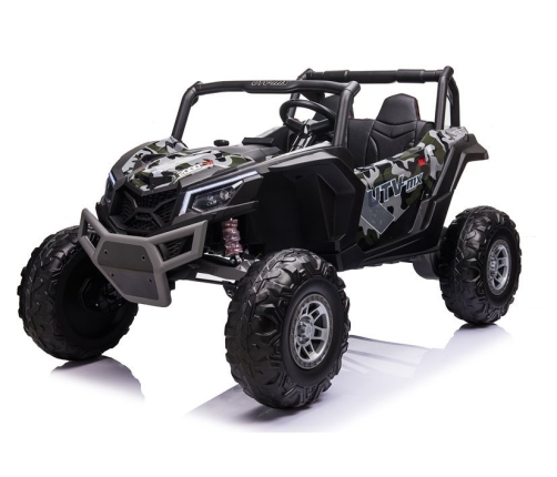 Divvietīgs bērnu elektromobilis Bagijs UTV-MX Camo Painted