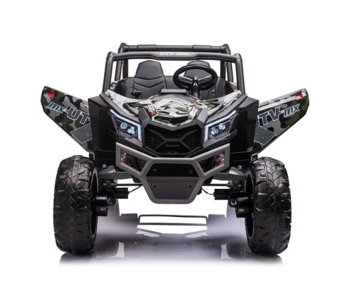 Divvietīgs bērnu elektromobilis Bagijs UTV-MX Camo Painted