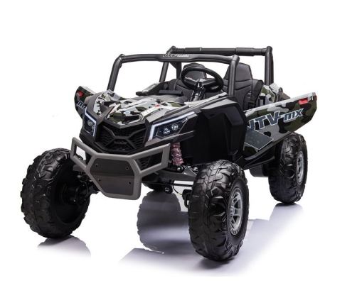 Divvietīgs bērnu elektromobilis Bagijs UTV-MX Camo Painted