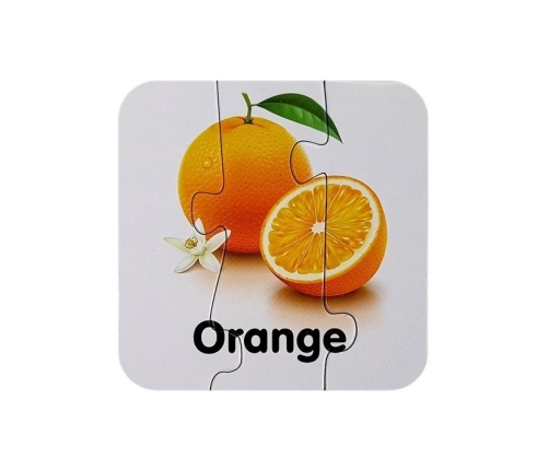 Educational Puzzle Fruit Jigsaw Puzzle 10 Connections