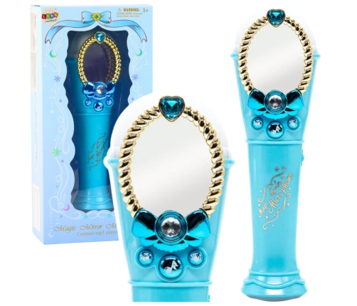 Magic Mirror With Microphone Blue USB Light