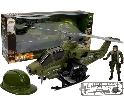 Military Set Helicopter Soldier Helmet