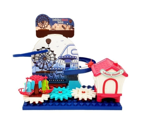 Bloku komplekts ar kalniņu