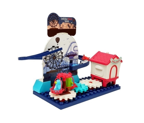 Bloku komplekts ar kalniņu