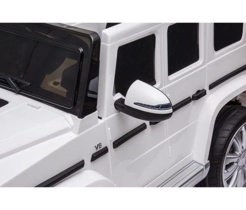 Одноместный электромобиль Mercedes G500 White