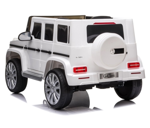 Одноместный электромобиль Mercedes G500 White