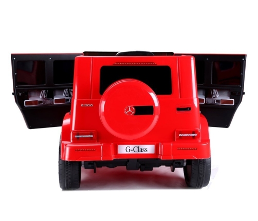 Vienvietīgs elektromobilis Mercedes G500 Red