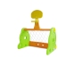 Children's 2-in-1 Basketball Goal Green and Orange