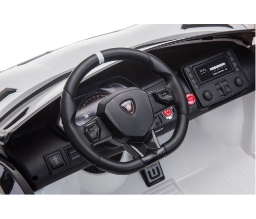 Двухместный детский электромобиль Lamborghini Aventador  SX2028 Yellow