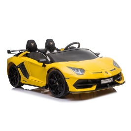 Двухместный детский электромобиль Lamborghini Aventador  SX2028 Yellow