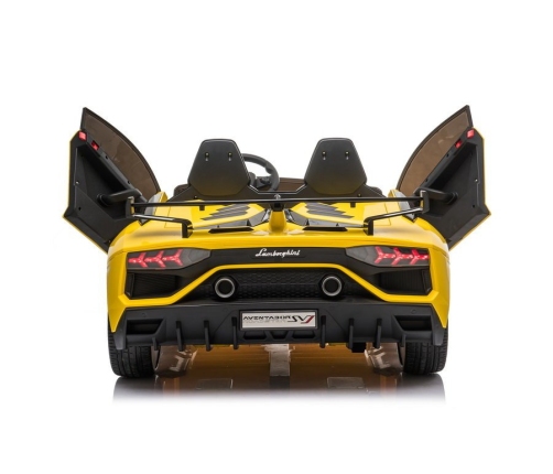 Двухместный детский электромобиль Lamborghini Aventador  SX2028 Yellow