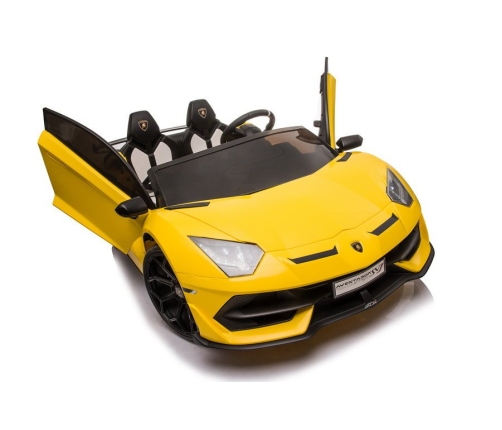 Двухместный детский электромобиль Lamborghini Aventador  SX2028 Yellow