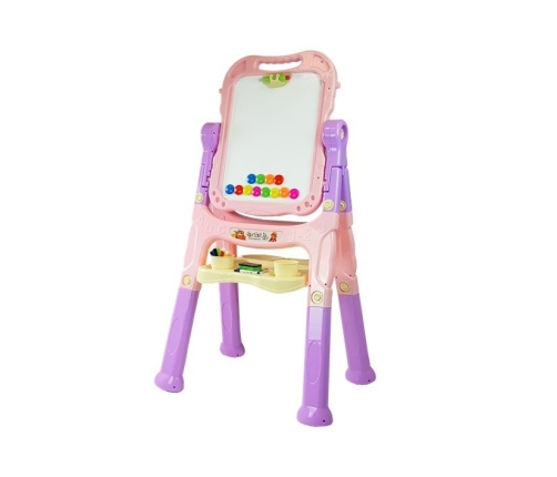 Magnetic Chalk Board Blue Red Accessories