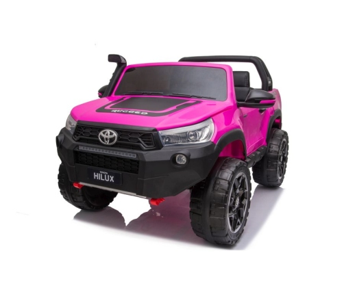 Divvietīgs bērnu elektromobilis Toyota Hilux DK-HL850 Pink