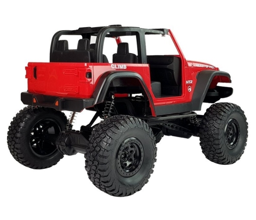 Red Remote Controlled Jeep Terrain Car 2.4G
