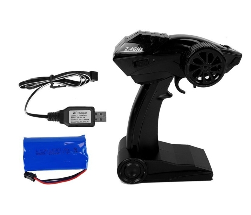 Red Remote Controlled Jeep Terrain Car 2.4G