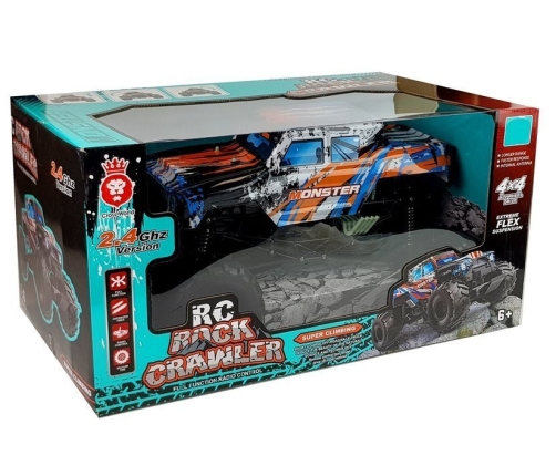 Tālvadības mašīna 4x4 Orange