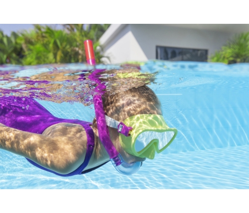 Diving Kit Yellow Mask, Fins, Tube Bestway 25039