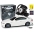 Remote Controlled BMW M3 White 2.4G Pilot Steering Wheel 1:18 Sound Lights